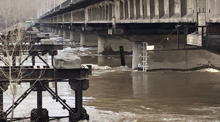 Уровень воды в Томи заметно вырос