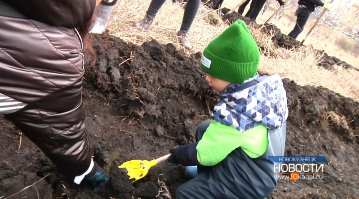 В Новокузнецке заложили новый парк