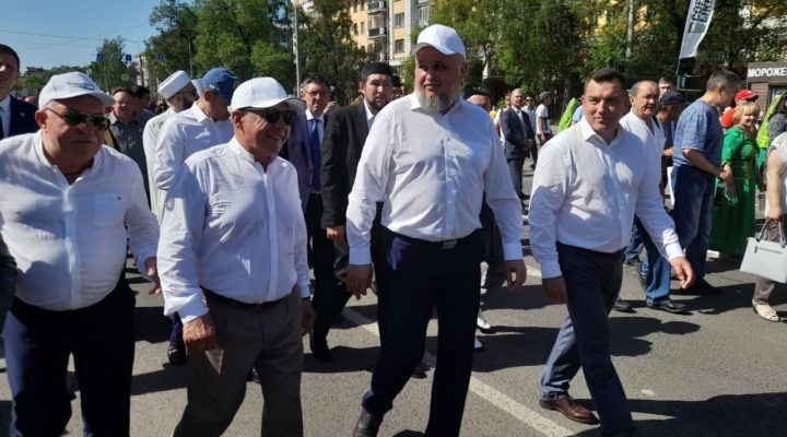 На Шахтёрский Сабантуй в Новокузнецке прибыли главы Кузбасса и Татарстана