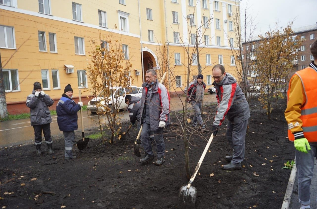 РУСАЛ создал в Новокузнецке еще одну аллею