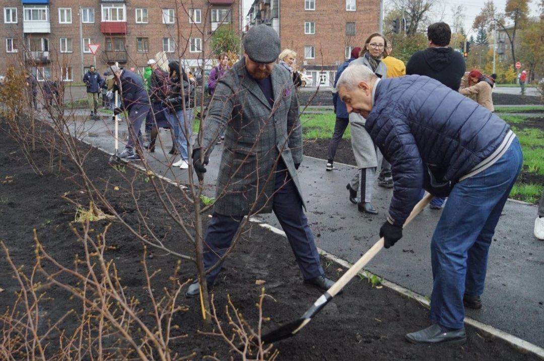 РУСАЛ создал в Новокузнецке еще одну аллею