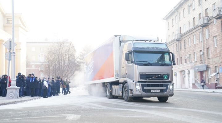 Из Кузбасса в Горловку отправлена гуманитарная помощь